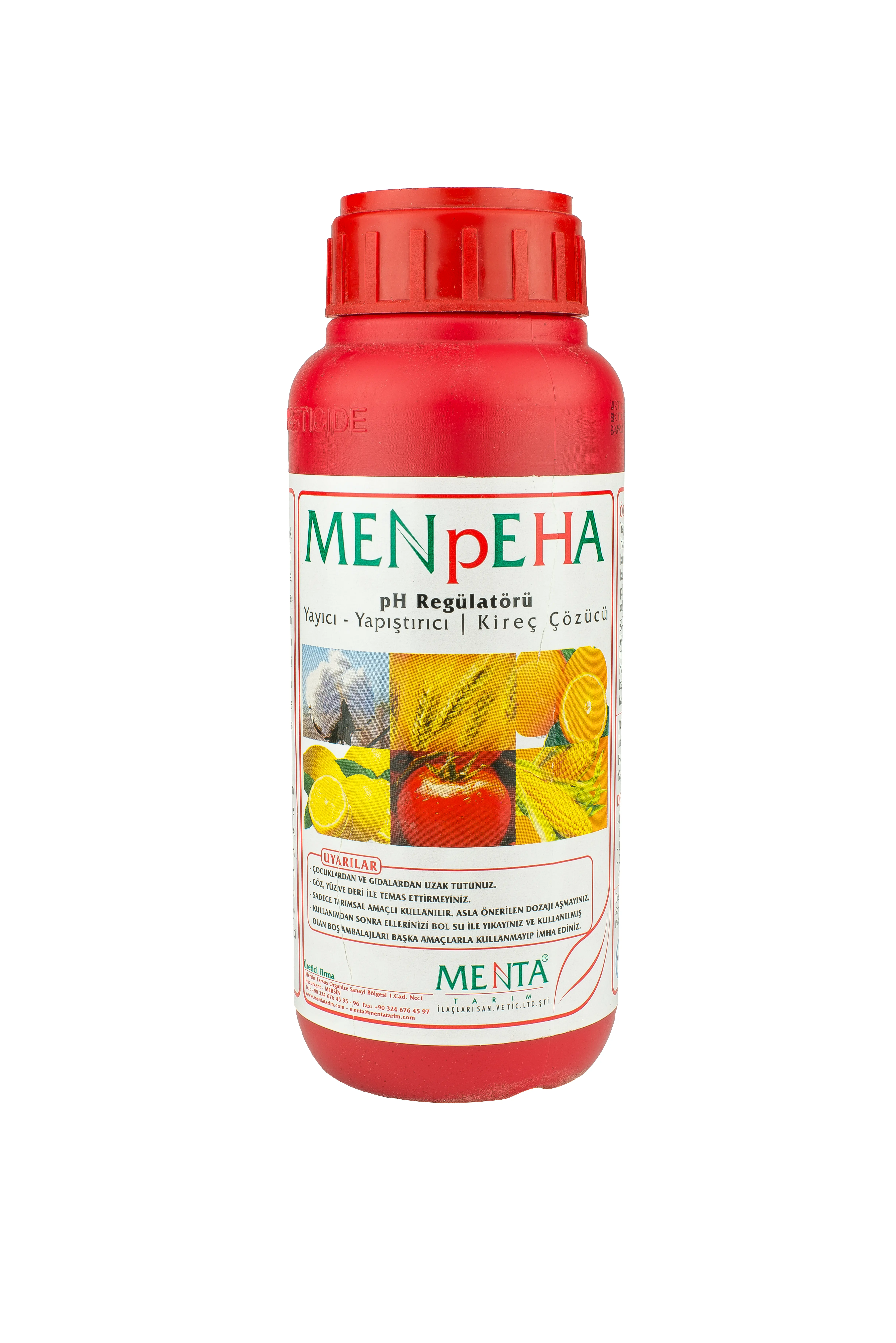 Menta Tarım'a ait Menpeha pH Regülatörü ürünü.
